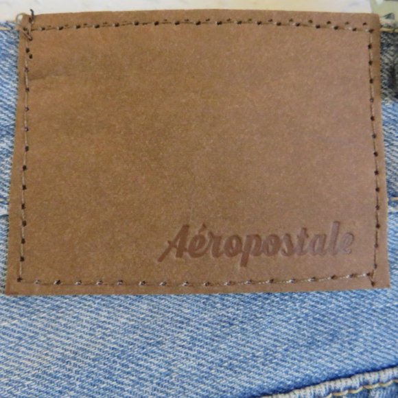 Aeropostale* Men's Classic Slim Boot Light Wash Zipper/Button Jeans~ Size 38/30 - Picture 14 of 14